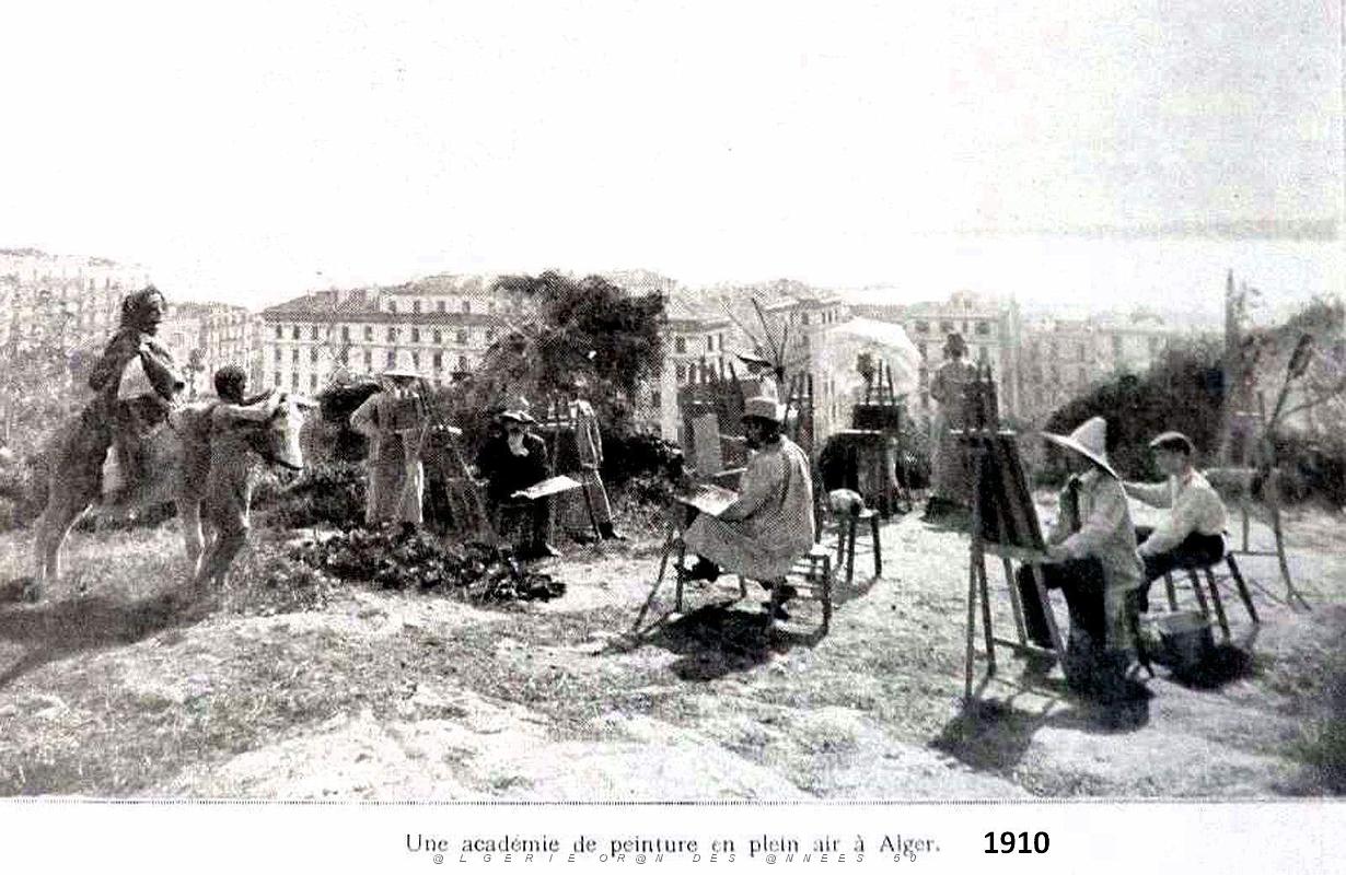 Alger - Acadmie de Peinture en plein air -1910.jpg